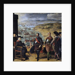 The defense of Cadix (Spain) against the English by Francisco de Zurbaran