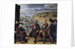 The defense of Cadix (Spain) against the English by Francisco de Zurbaran