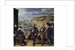 The defense of Cadix (Spain) against the English by Francisco de Zurbaran