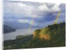 Double rainbow over Vista House by Anonymous
