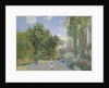 The artist's house at Argenteuil by Claude Monet