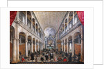 Interior of the Jesuit Church in Antwerp by Sebastian Vrancx