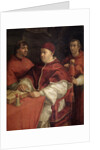 Leo X and the Cardinals by Raphael