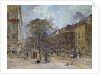 Boulevard des Italiens in Paris by Frederic Houbron
