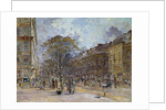 Boulevard des Italiens in Paris by Frederic Houbron