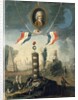 Revolutionary Allegory : Portrait of Jean Jacques Rousseau by Jeaurat de Bertry
