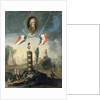 Revolutionary Allegory : Portrait of Jean Jacques Rousseau by Jeaurat de Bertry
