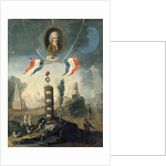 Revolutionary Allegory : Portrait of Jean Jacques Rousseau by Jeaurat de Bertry