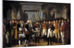 Napoleon I receives the deputies at the Royal Palace in Berlin, 1806, by Rene Berthon