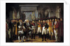 Napoleon I receives the deputies at the Royal Palace in Berlin, 1806, by Rene Berthon