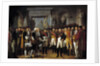 Napoleon I receives the deputies at the Royal Palace in Berlin, 1806, by Rene Berthon