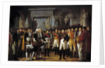 Napoleon I receives the deputies at the Royal Palace in Berlin, 1806, by Rene Berthon