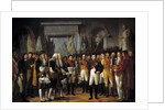 Napoleon I receives the deputies at the Royal Palace in Berlin, 1806, by Rene Berthon