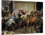 Valenciennes stormed by Louis XIV on 17/03/1677 by Jean Alaux