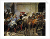 Valenciennes stormed by Louis XIV on 17/03/1677 by Jean Alaux
