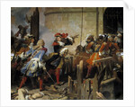 Valenciennes stormed by Louis XIV on 17/03/1677 by Jean Alaux