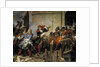 Valenciennes stormed by Louis XIV on 17/03/1677 by Jean Alaux