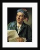 Portrait of Jean-Francois Marmontel by Alexander Roslin
