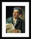 Portrait of Jean-Francois Marmontel by Alexander Roslin