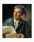 Portrait of Jean-Francois Marmontel by Alexander Roslin