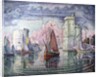 The port of La Rochelle by Paul Signac