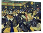 The dance hall in Arles by Vincent Van Gogh