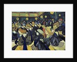 The dance hall in Arles by Vincent Van Gogh