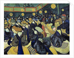 The dance hall in Arles by Vincent Van Gogh