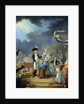 The Oath of La Fayette (Lafayette) at the Festival of the Federa by Anonymous