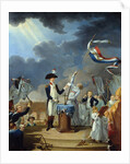 The Oath of La Fayette (Lafayette) at the Festival of the Federa by Anonymous