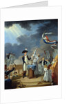 The Oath of La Fayette (Lafayette) at the Festival of the Federa by Anonymous