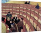 The third gallery at the Theatre du Chatelet by Felix Vallotton