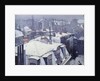 View of Roofs (with snow) in Paris by Gustave Caillebotte