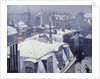 View of Roofs (with snow) in Paris by Gustave Caillebotte