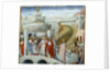 Procession of Pope Gregory I the Great at the castle of St. Angelo by Giovanni di Paolo