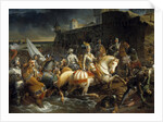 The Taking of Calais by Francis 2nd Duke of Guise by Edouard Picot