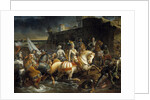 The Taking of Calais by Francis 2nd Duke of Guise by Edouard Picot