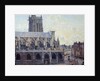 The church Saint Jacques in Dieppe by Camille Pissarro