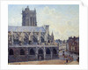 The church Saint Jacques in Dieppe by Camille Pissarro