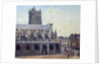The church Saint Jacques in Dieppe by Camille Pissarro