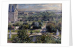 The Tuileries gardens in Paris by Claude Monet