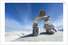 Inukshuk, Nunavut Territory, Canada by Anonymous