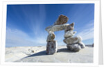 Inukshuk, Nunavut Territory, Canada by Anonymous