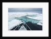 Expedition Boat and Sea Ice, Hudson Bay, Nunavut, Canada by Anonymous