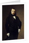 Portrait of Theophile Gautier by Auguste de Chatillon