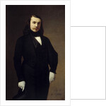 Portrait of Theophile Gautier by Auguste de Chatillon