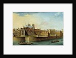 View of the Ile de la Cite by Nicolas Raguenet