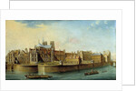 View of the Ile de la Cite by Nicolas Raguenet