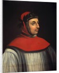 Portrait of Francesco Petrarch by unknown french artist by Anonymous