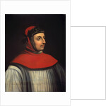 Portrait of Francesco Petrarch by unknown french artist by Anonymous